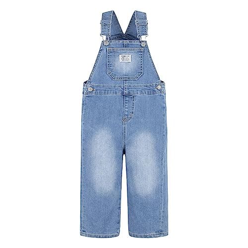 Levi's Baby Boys' Denim Overall, Basil Sky, 4T - Image 1