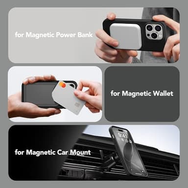 GONEZ for iPhone 14 Pro Case, Compatible with Magsafe, with Screen Protector + Camera Lens Protector, Soft Anti-Scratch Microfiber Lining, Shockproof Liquid Silicone Phone Cover, Black - Image 5