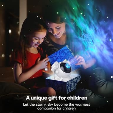 Astronaut Light Projector with Nebula, Astronaut Galaxy Star Projector Starry Night Light, Timer & Remote Control, Bedroom Ceiling Projector, Best Gifts for Children & Adults - Image 7
