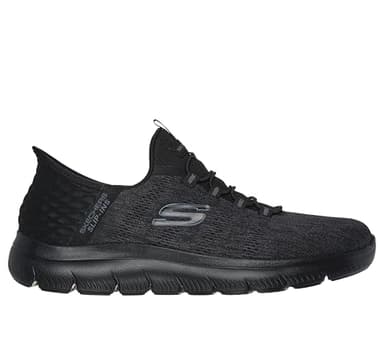 Skechers Men's Summits Key Pace Hands Free Slip-in Sneaker,Black/Black,12 - Image 5
