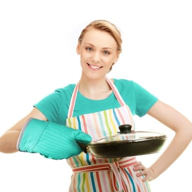 Coziselect Oven Mitts and Pot Holders Set, 4-Piece Heat Resistant Kitchen Set with Pocket Style Hot Pads & Silicon Non-Slip, Quilted Insulated Oven Gloves for Baking, BBQ, Grilling (Assorted Colors) - Image 7