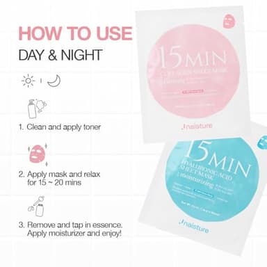 15 Min Pamper Me Kit by Naisture – Korean Spa and Skincare Kit for Women with Hair Mask, Hand and Foot Masks, Eye Mask, and Face Masks - Image 4