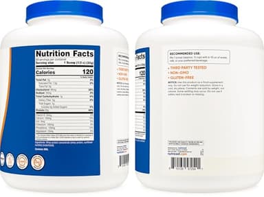 Nutricost Whey Protein Powder, Unflavored, 5 pounds - from Whey Protein Concentrate - Image 4