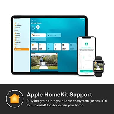 Kasa Smart Plug, Matter Compatible, Energy Monitoring, Compact Design, 15A/1800W Max, Super Easy Setup, Works with Apple Home, Alexa & Google Home, UL Certified, 2.4G Wi-Fi Only, White, KP125M(2-Pack) - Image 8