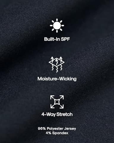 True Classic Workout Shirts for Men – Mens Shirts & Muscle Shirt for Men, Gym Shirt, Mens Tank Top and Athletic Base Layer, Quick-Dry Workout Tee, Pack of 1, Navy, 3XL - Image 7