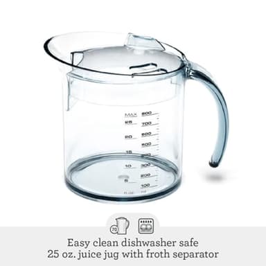 Breville BJE200XL Juice Fountain Compact Centrifugal Machine, 25 fl oz, Silver - Image 4