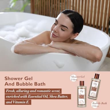 Gifts For Women Gift Basket for Women–18Pcs Bath and Body Gift Set for Mom Spa Basket Set Spa Kit Bath & Body Gifts Set | Self Care, Birthday, Christmas, Mothers Day Bath Gift Baskets Set for Her - Image 6