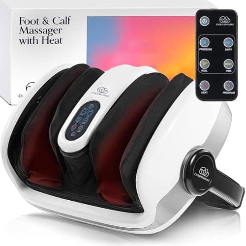 Cloud Massage Shiatsu Foot Massager with Heat – Deep Kneading for Pain Relief – Perfect for Father’s Day, Circulation & Relaxation – Ideal for Plantar Fasciitis, Neuropathy & Arthritis - Image 1