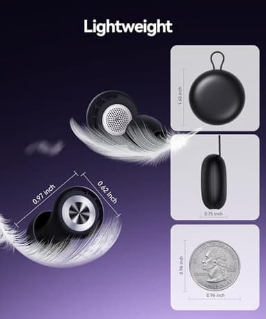 Ear Plugs for Sleeping Noise Cancelling 50dB Concert Earplugs for Noise Reduction Reusable Soft Silicone Ear Plugs for Snoring Shooting Motorcycle Airplanes Musicians with 7 Eartips Case Black - Image 8