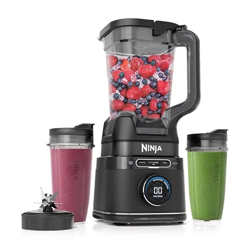 Ninja Detect Power Blender Pro + Personal Single-Serve, BlendSense Technology, For-Smoothies, Food and More, Compact Kitchen Countertop, 1800 P-Watts, 72 oz. Pitcher, (2) 24 oz. Cups, Black, TB301 - Image 1