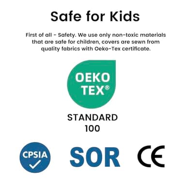 Zedachica Ball Pit for Toddlers 35.43''x11.81 Baby Ball Pits Soft Memory Foam Ball Pit Round Kids Ball Pit Indoor Game Kids Play Ball Pool Ideal Gift for Girls and Boys (Grey, NO Balls) - Image 2