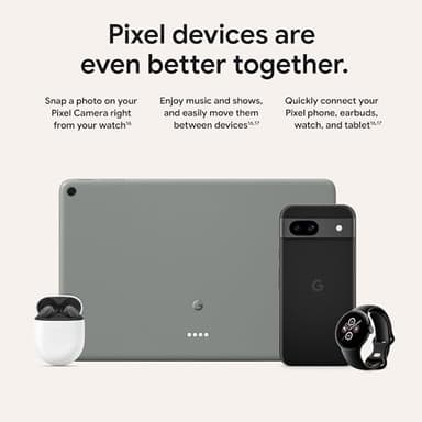 Google Pixel 8a - Unlocked Android Phone with Google AI, Advanced Pixel Camera and 24-Hour Battery - Aloe - 128 GB - Image 10