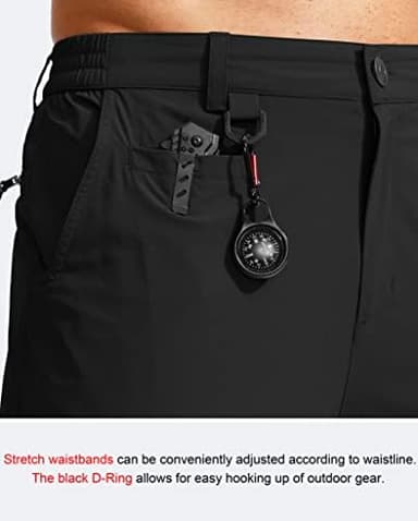 G Gradual Men's Hiking Cargo Pants Water Resistant Quick Dry Lightweight Outdoor Tactical Pants for Men with Multi Pocket - Image 5