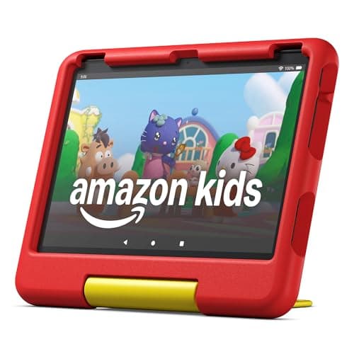 Amazon Fire HD 10 Kids tablet (newest model) ages 3-7 | Bright 10.1" HD screen with included ad-free and exclusive content, robust parental controls, 13-hr battery, 32 GB, Disney Mickey Mouse - Image 1