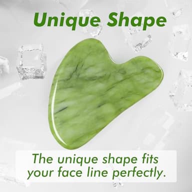 Ice Roller & Gua Sha Set, Skin Care for Face Wrinkles and Puffiness, Self Facial Massage Tools - Image 6