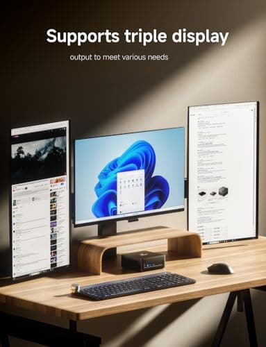 MINISFORUM UM760 Slim Mini PC, AMD Ryzen 5 7640HS Processor (6C/12T, Up to 5.0GHz), Mini Computers 16GB DDR5 RAM & 1TB SSD, HDMI2.1/USB4/DP1.4 Output, 1X 2.5G LAN, 4X USB Port, WiFi6E/BT5.3 (Renewed) - Image 7