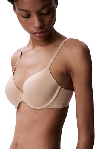 Calvin Klein Perfectly Fit Lightly Lined T-Shirt Bra with Memory Touch, Bare, 32B - Image 4