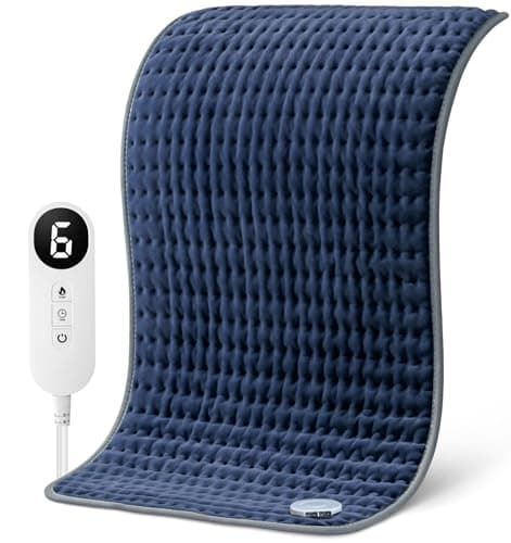 Heating Pad for Back/Neck/Shoulder Pain Relief,17"x33" Electric Heating Pads Cramps,XXXL Heated Pads with 6 Heat Settings,Mothers Day Gifts,Christmas Gifts for Men & Women/Mom/Wife/Sister - Image 1