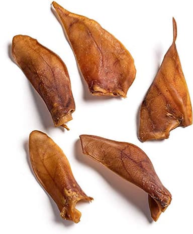 Jack&Pup Natural Half Pig Ears for Dogs Large, Pigs Ears for Dogs - Premium Dog Ear Treat - Dog Chew Treats for Large and Small Breeds (30 Pack) - Image 2