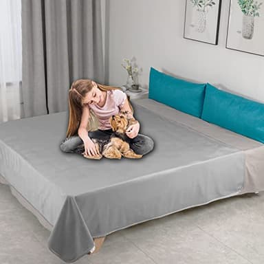 Ameritex Pet Bed Blanket Reversible 100% Waterproof Velvet Super Soft for Sofa and Bed - Image 8