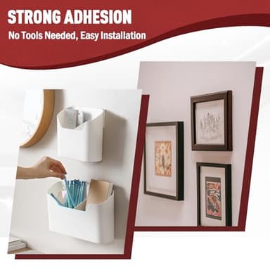 3M Double Sided Tape Heavy Duty, 20PCS VHB 5952 Adhesive Pads - 1 in & 2 in Squares and Dots, 1x2 in Rectangles, Strong Hold Mounting Tape for Crafts, Photos, Home & Office Use - Image 6