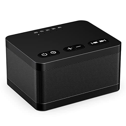 DailyBody Sound Machine White Noise Machine with 30 Soothing Sounds 36 Levels Volume 5 Timers and Memory Function Effectively Blocks Noise Ideal Sleep Machine for Baby Kids Adults… (Black) - Image 1