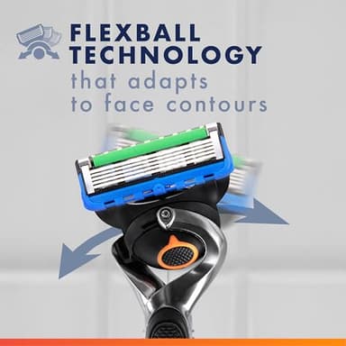 Gillette Fusion ProGlide Razor for Men, Handle + 4 Blade Refills - Image 8