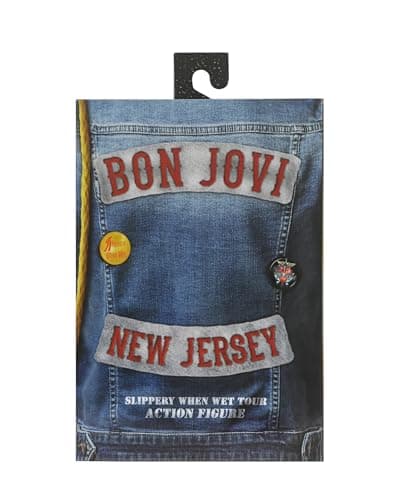 NECA - 7″ Scale Action Figure – Ultimate Slippery When Wet Bon Jovi - Image 1