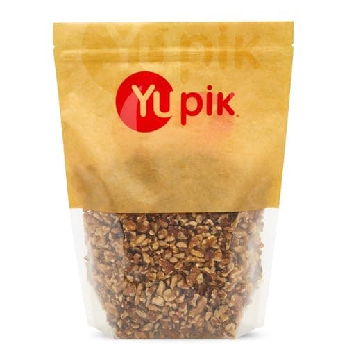 Yupik Raw California Walnuts, Medium Pieces, 2.2 lb (35.2 oz), Kosher, Gluten-Free, Vegan, Chopped Nuts, Unsalted, Unroasted, Source of Omegas, Healthy Snacks, Ideal for Baking & Cooking - Image 1