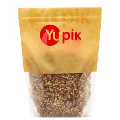 Yupik Raw California Walnuts, Medium Pieces, 2.2 lb (35.2 oz), Kosher, Gluten-Free, Vegan, Chopped Nuts, Unsalted, Unroasted, Source of Omegas, Healthy Snacks, Ideal for Baking & Cooking - Image 1