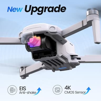 Holy Stone HS360E GPS EIS Drones with Camera for Adults 4K, 249g FAA Compliant Lightweight Foldable FPV RC Quadcopter Drone with 1200W Sensor, 20000ft Range, Auto Return, Follow Me, Upgraded HS360S - Image 2
