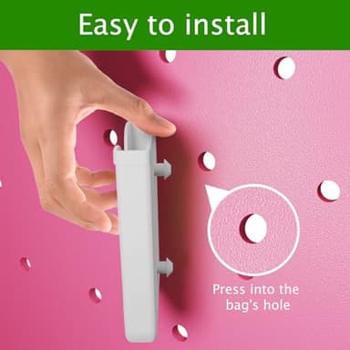 EASYDOG Silicone Phone Holder Compatible with Bogg Bag, Soft Silicone Charm Insert Accessories and Attachment for Bogg Beach Bags, Generic Portable Size Fits for iPhone and Android Phones White - Image 7