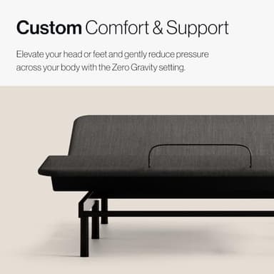 Adjustable Comfort Classic Adjustable Base - Twin XL - Head & Foot Incline - Wireless Remote with Memory - Easy Set Up - Zero Clearance - Zero Gravity - Durable Frame - Image 3