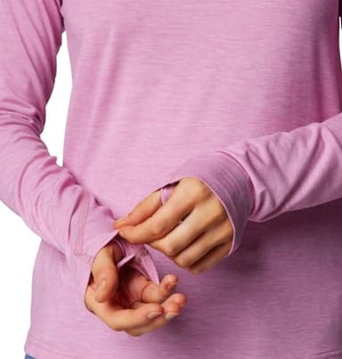 Columbia Women's PFG Uncharted Hoodie, Minuet Heather, Medium - Image 6