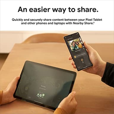 Google Pixel Tablet with Charging Speaker Dock - Android Tablet with 11-Inch Screen, Smart Home Controls, and Long-Lasting Battery - Hazel/Hazel - 128 GB, 2560x1600 Pixels - Image 11