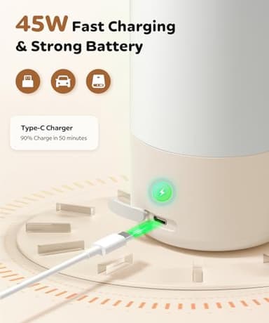 Lxlu Portable Bottle Warmer for Travel, 17 Ounces Milk Warmer for Baby Breastmilk with Fast Heating & Precise Temp Control, Bottle Warmer for Car, Outdoors - Image 6