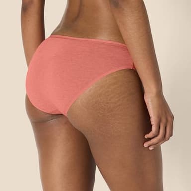 Amazon Essentials Women's Cotton Bikini Brief Underwear (Available in Plus Size), Pack of 6, Neutral Shades, Small - Image 3