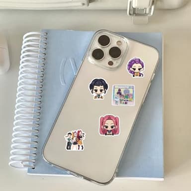 74PCS Movie Hunters Stickers, Anime Stickers Waterproof Vinyl Decals Laptop, Cell Phones, Water Cups Stickers - Image 5