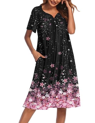 Ekouaer Women's House Dress with Pockets - Image 1