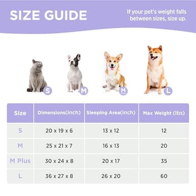 LE SURE Fluffy Dog Beds for Large Dogs - Orthopedic Rectangle Calming Pet Bed,Plush Bubble Bolster Pet Sofa with Removable Washable Cover and Nonskid Bottom,36x27x8inches,Blue - Image 5