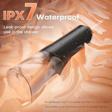 Water Dental Flosser - Portable Cordless Oral Irrigator 300ML, Rechargeable IPX7 Waterproof Irrigation Cleaner for Teeth Cleaning & Flossing, Travel & Home Use - Image 4