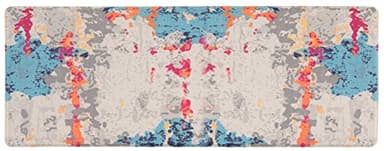 Rugshop Transitional Abstract Anti Fatigue Standing Mat 18" x 47" Multi - Image 2