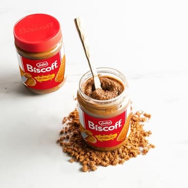 Lotus Biscoff, CRUNCHY Cookie Butter Spread, non GMO + Vegan, 13.4 Oz Jar (Pack of 8) - Image 5