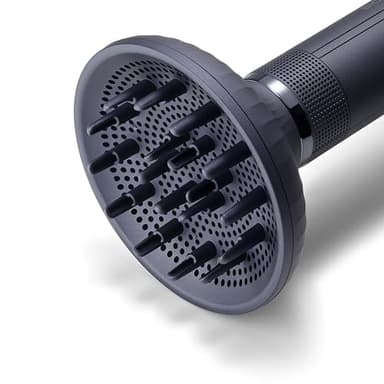 Bio Ionic SMART-X Hair Dryer with Diffuser, High-Efficiency Blow Dryer with 3 Heat & 3 Speed Settings, Gently Dries, Defines & Reduces Frizz, Self-Cleaning Function, Alpine White - Image 6