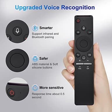 Voice Replacement for Samsung-Smart-TV-Remote, New Upgraded BN59-1266A for Samsung Remote Control with Voice Function. 1-Year Warranty. - Image 4