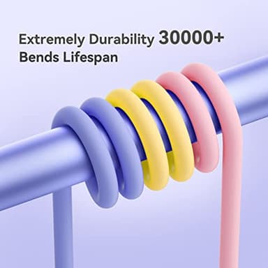 iPhone Charger 3Pack 10FT Apple MFi Certified Lightning Cable Fast Charging iPhone Charger Cord Compatible with iPhone 14 13 12 11 Pro Max XR XS X 8 7 6 Plus SE and More - Colorful - Image 3