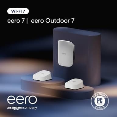 Amazon eero 7 (2-pack) with Amazon eero Outdoor 7 (1-pack) mesh wifi system - Image 7