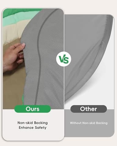 Tummy Time Mat, 9-in-1 Avocado Baby Play Gym Mat, Oversize Baby Play Activity Mats with Sunshade & 6 Detachable Sensory Toys, Washable Non-Slip Mat for Newborn Infant Baby Essentials Gift - Image 4