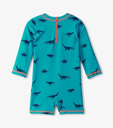 Hatley Baby Boys One-Piece Rashguard, Silhouette, 18-24 Months - Image 2