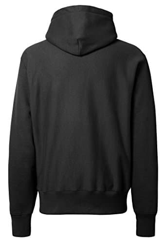 Champion mens Reverse Weave Pullover, Left Chest C Hoody, Black-y06145, X-Large US - Image 4